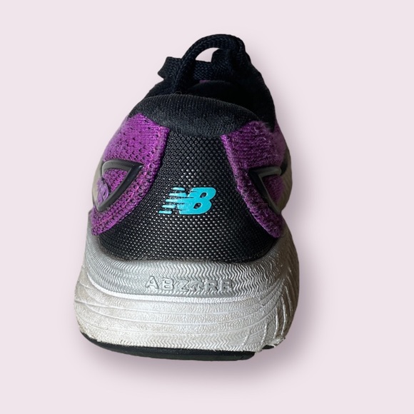 New Balance Kids Shoes Bright Vivid Purple with White Pre-loved Size unknown - Picture 3 of 15